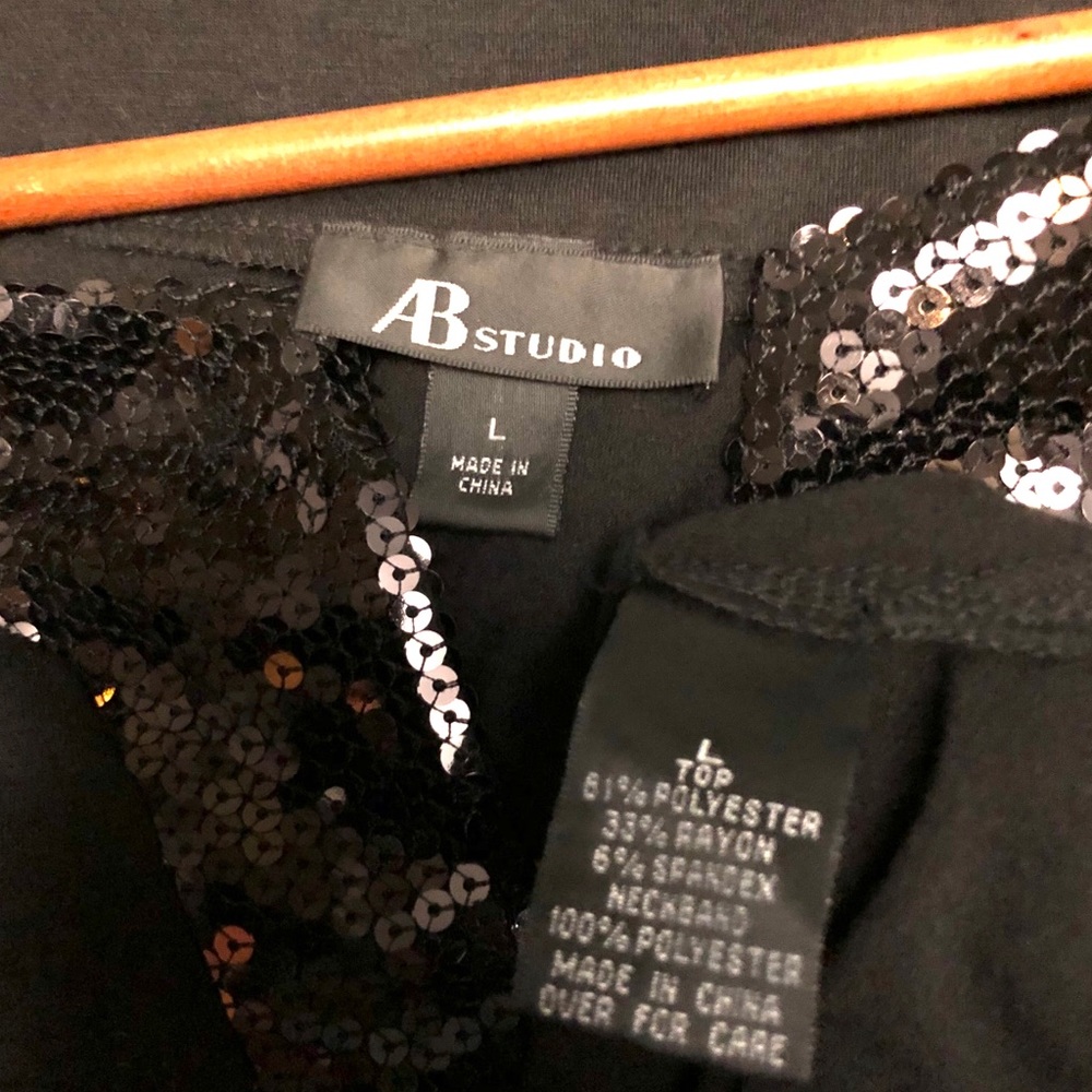 AB STUDIO sequin tunic - Picture 4 of 4